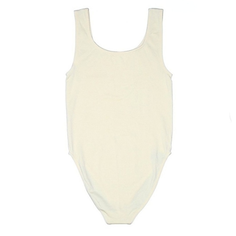 Wolford bodysuit Primrose Yellow Cream Tank NWOT